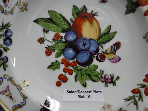 Mottahedeh Duke of Gloucester, Fruit: Salad / Dessert Plate (s), 8 1/4", Motif A