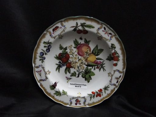 Mottahedeh Duke of Gloucester, Fruit: Salad / Dessert Plate (s), 8 1/4", Motif B