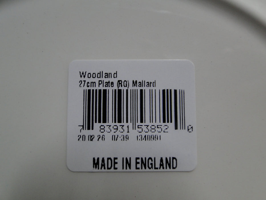 Spode Woodland Mallard Duck, England: NEW Dinner Plate (s), 10 1/2", Box