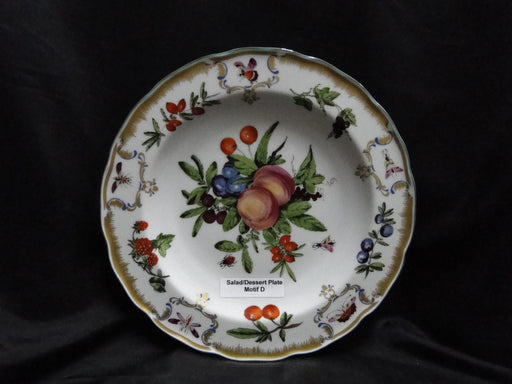 Mottahedeh Duke of Gloucester, Fruit: Salad / Dessert Plate (s), 8 1/4", Motif D