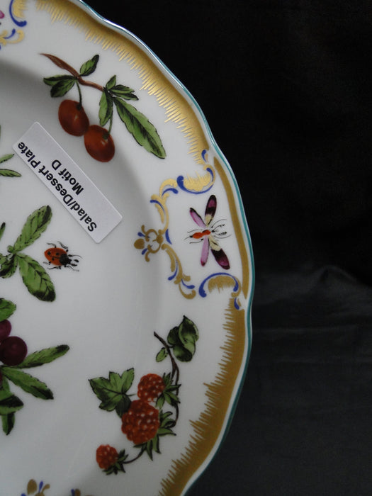 Mottahedeh Duke of Gloucester, Fruit: Salad / Dessert Plate (s), 8 1/4", Motif D