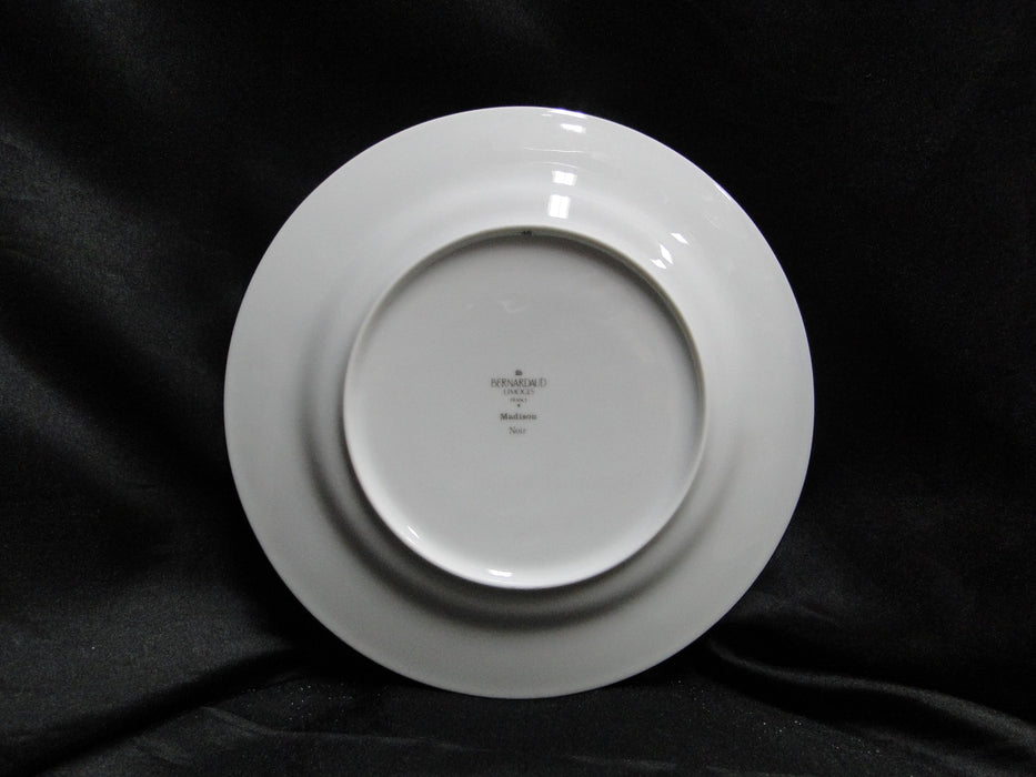 Bernardaud Madison Noir / Black: Salad Plate (s), 8 3/8"