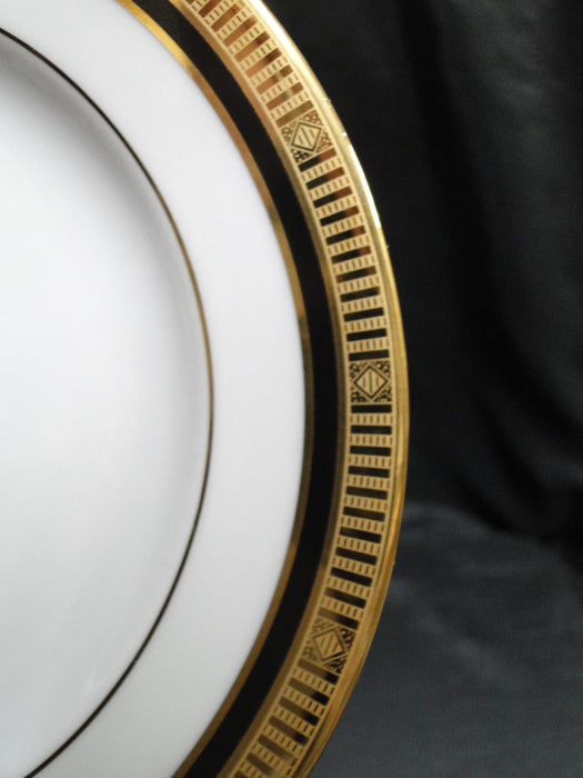 Bernardaud Madison Noir / Black: Bread Plate (s), 6 5/8"