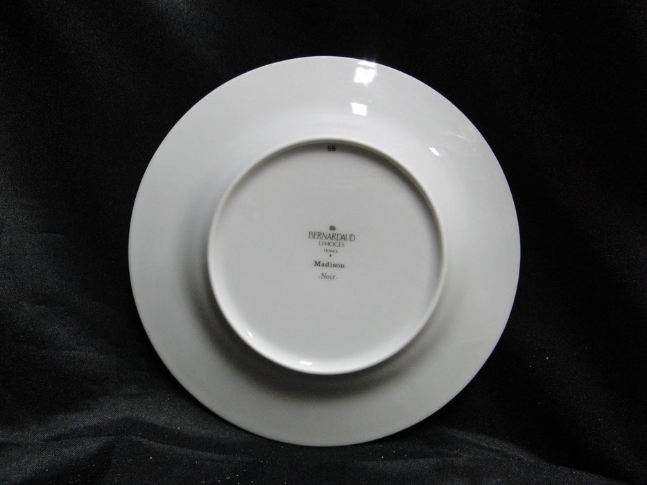 Bernardaud Madison Noir / Black: Bread Plate (s), 6 5/8"