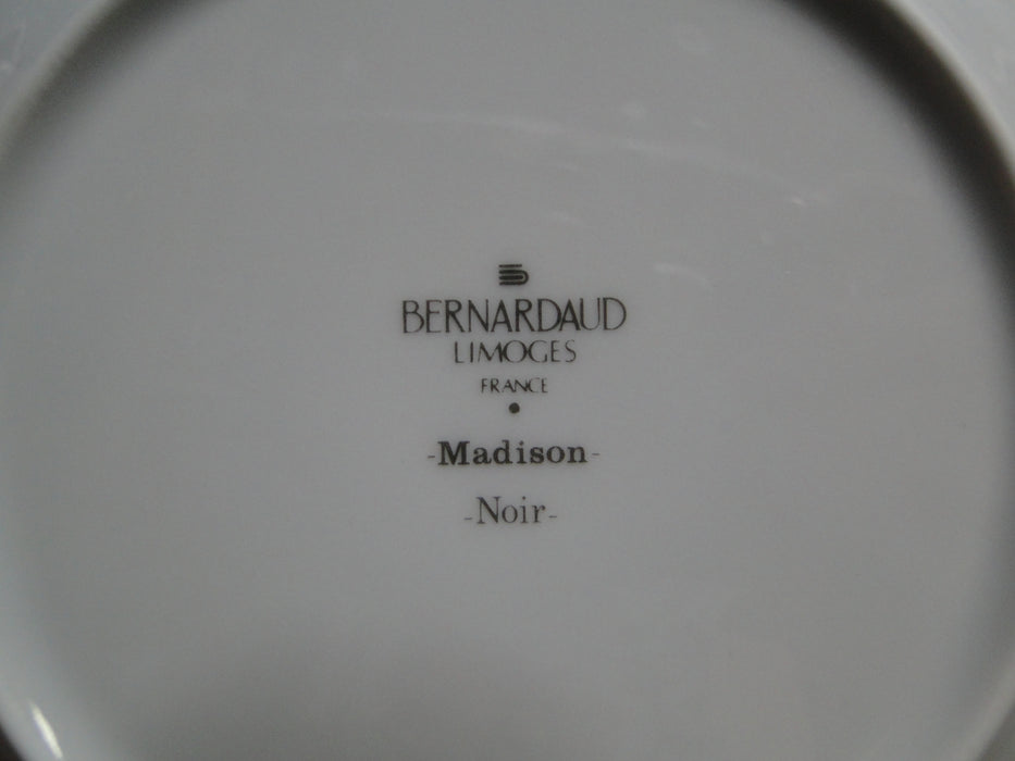 Bernardaud Madison Noir / Black: Bread Plate (s), 6 5/8"