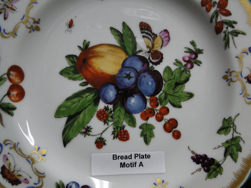 Mottahedeh Duke of Gloucester, Fruit: Bread Plate (s), 7 1/4", Motif A