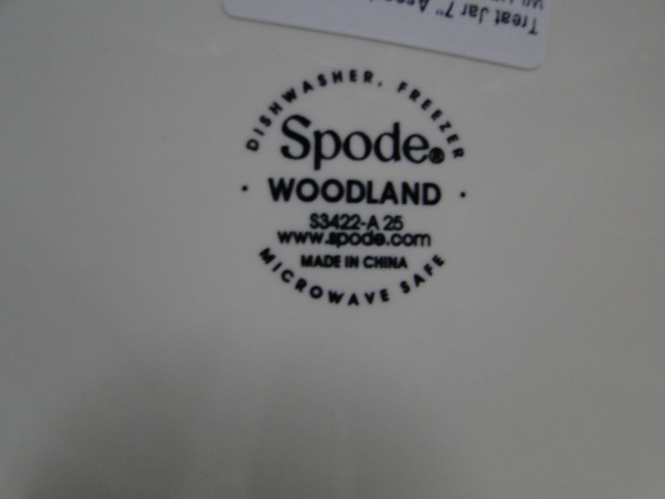Spode Woodland Hunting Dogs: NEW Dog Treat Canister, 7 1/2" x 4 3/4", Box