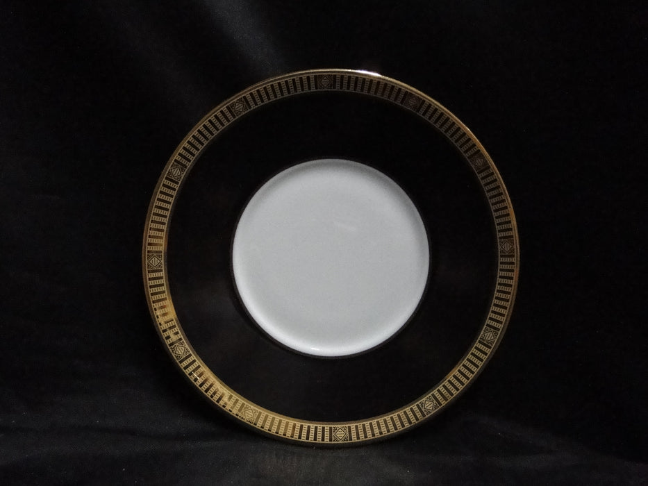 Bernardaud Madison Noir / Black: Cup & Saucer Set, 2 1/4" Tall