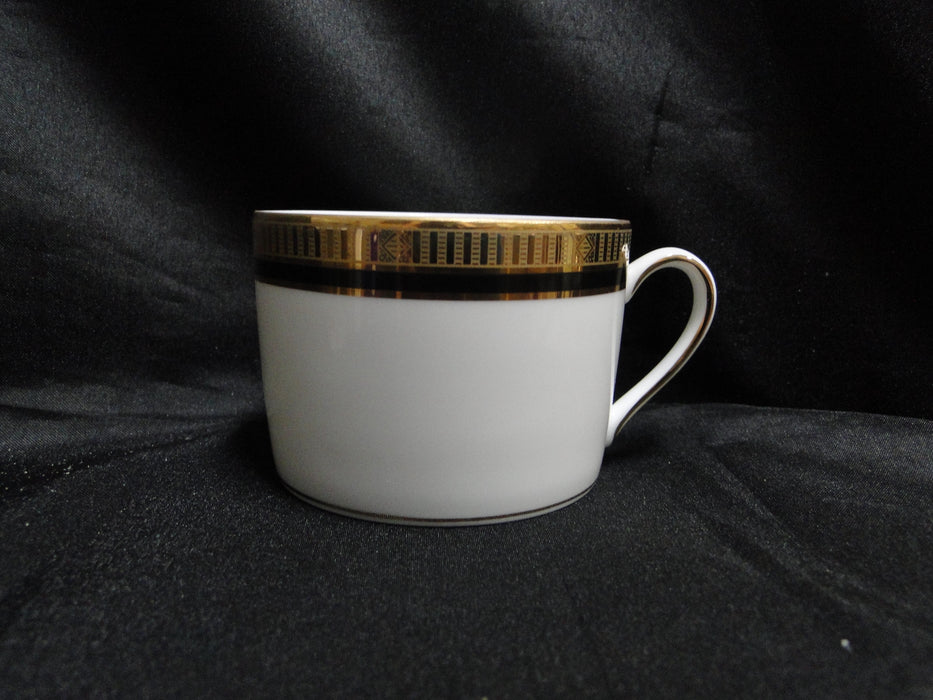 Bernardaud Madison Noir / Black: Cup & Saucer Set, 2 1/4" Tall
