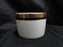 Bernardaud Madison Noir / Black: Cup & Saucer Set, 2 1/4" Tall
