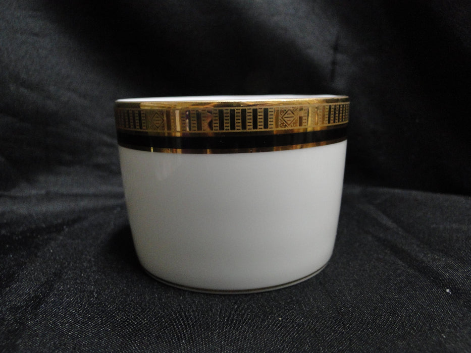 Bernardaud Madison Noir / Black: Cup & Saucer Set, 2 1/4" Tall