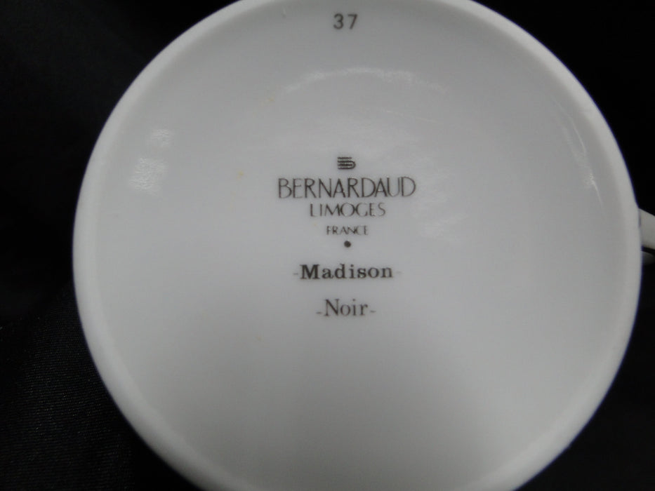 Bernardaud Madison Noir / Black: 2 1/4" Cup Only, No Saucer