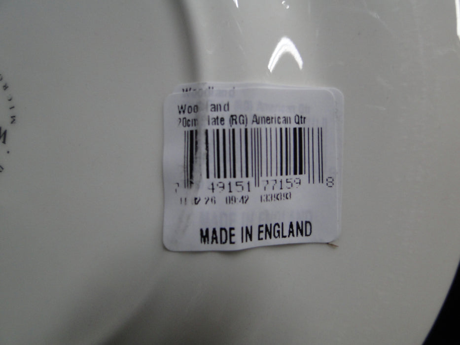 Spode Woodland Horses American Quarter, England: NEW Salad Plate (s), 7 3/4" Box