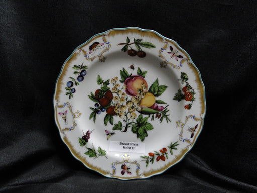 Mottahedeh Duke of Gloucester, Fruit: Bread Plate (s), 7 1/4", Motif B