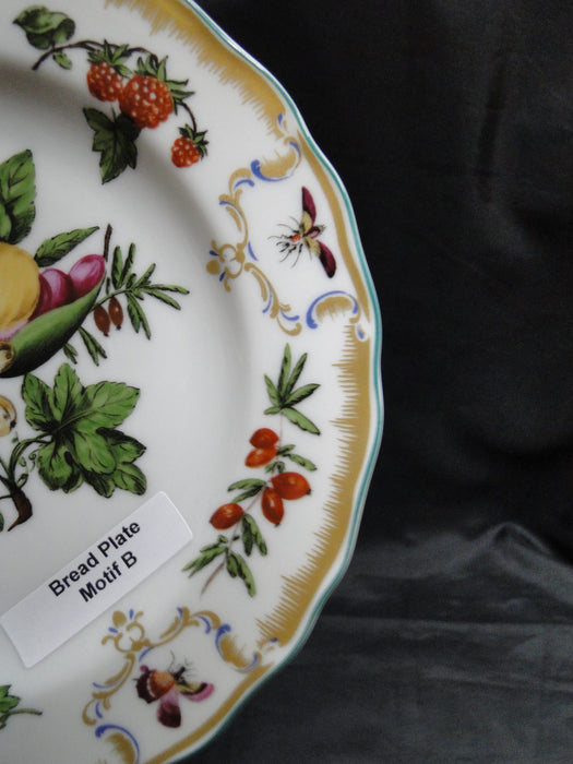 Mottahedeh Duke of Gloucester, Fruit: Bread Plate (s), 7 1/4", Motif B