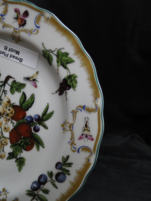 Mottahedeh Duke of Gloucester, Fruit: Bread Plate (s), 7 1/4", Motif B
