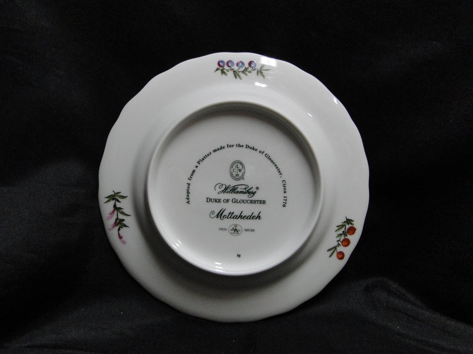 Mottahedeh Duke of Gloucester, Fruit: Bread Plate (s), 7 1/4", Motif B