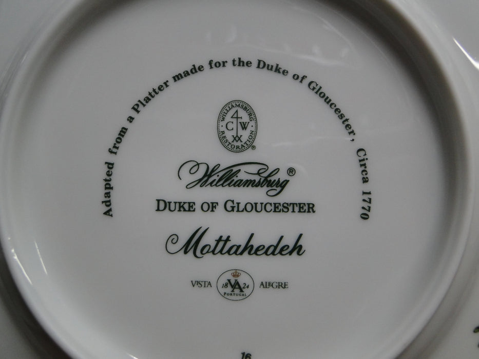 Mottahedeh Duke of Gloucester, Fruit: Bread Plate (s), 7 1/4", Motif B