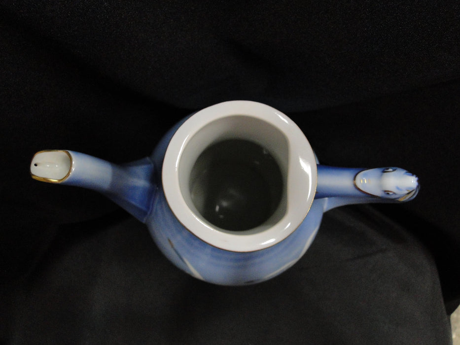 Bing & Grondahl Seagull: Coffee Pot & Lid, 9 3/4“ Tall, #301