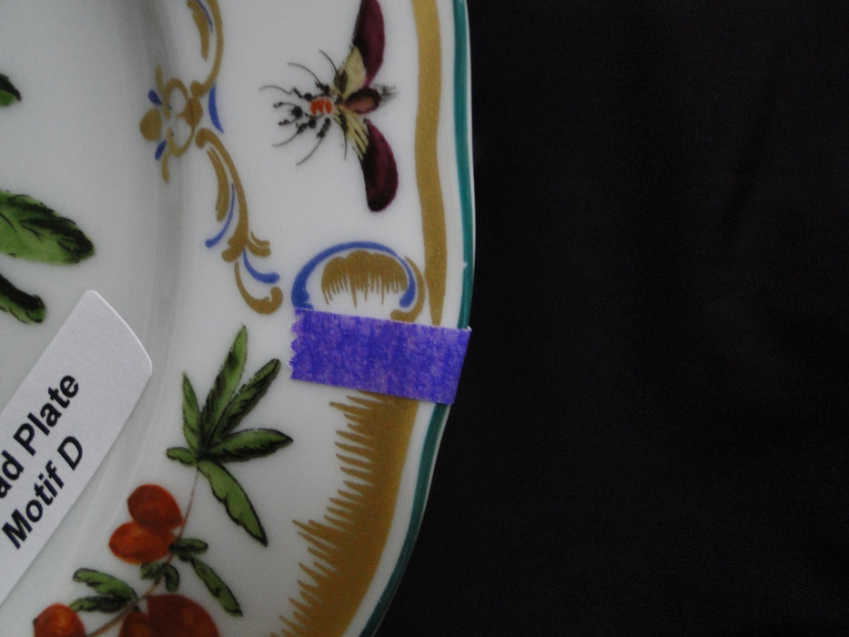 Mottahedeh Duke of Gloucester, Fruit: Bread Plate (s), 7 1/4", Motif D