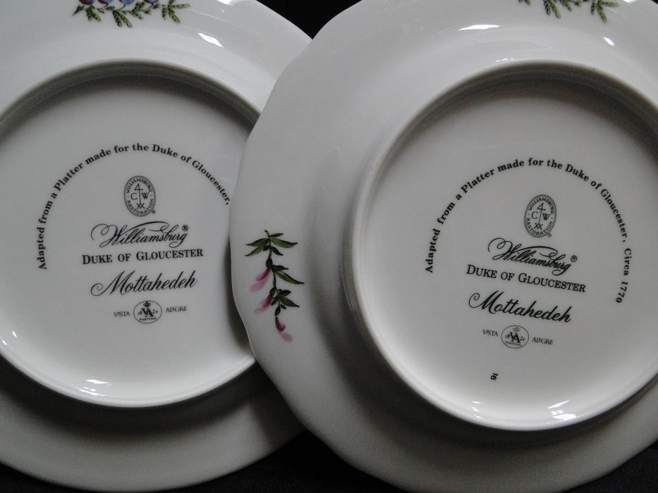 Mottahedeh Duke of Gloucester, Fruit: Bread Plate (s), 7 1/4", Motif D