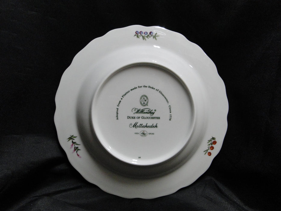 Mottahedeh Duke of Gloucester, Fruit: Rim Soup Bowl (s), 10 1/4", Motif A