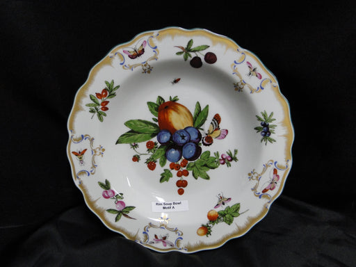 Mottahedeh Duke of Gloucester, Fruit: Rim Soup Bowl (s), 10 1/4", Motif A