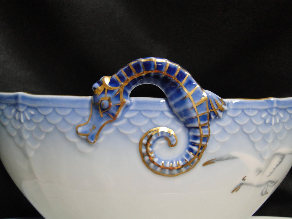 Bing & Grondahl Seagull: Gravy Boat w/ Attached Underplate, #8