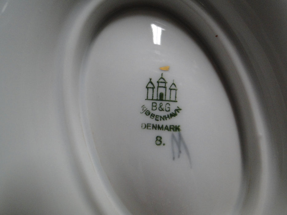 Bing & Grondahl Seagull: Gravy Boat w/ Attached Underplate, #8