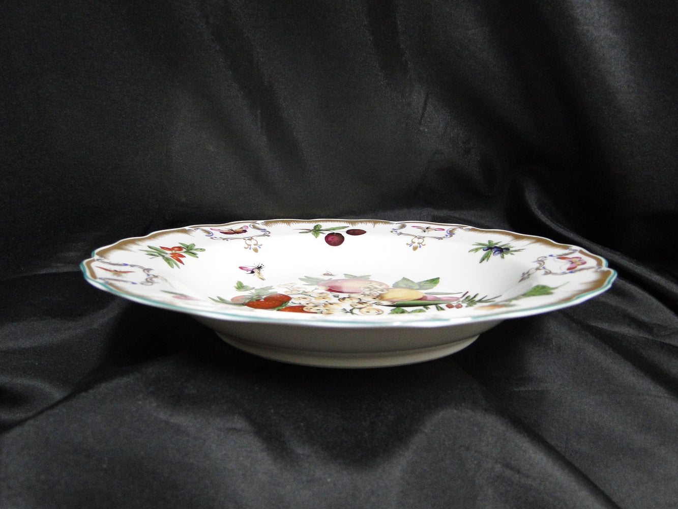 Mottahedeh Duke of Gloucester, Fruit: Rim Soup Bowl (s), 10 1/4", Motif B