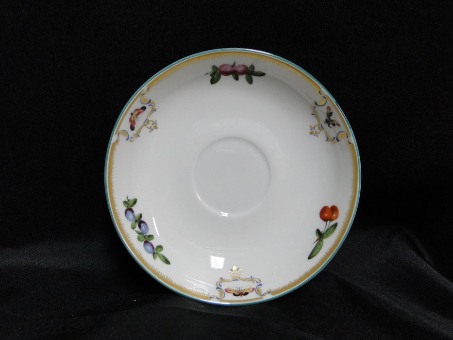Mottahedeh Duke of Gloucester, Fruit: Flat Cup & Saucer Set, 2 3/4", Motif B