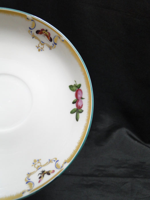 Mottahedeh Duke of Gloucester, Fruit: Flat Cup & Saucer Set, 2 3/4", Motif B