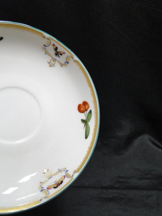 Mottahedeh Duke of Gloucester, Fruit: Flat Cup & Saucer Set, 2 3/4", Motif B