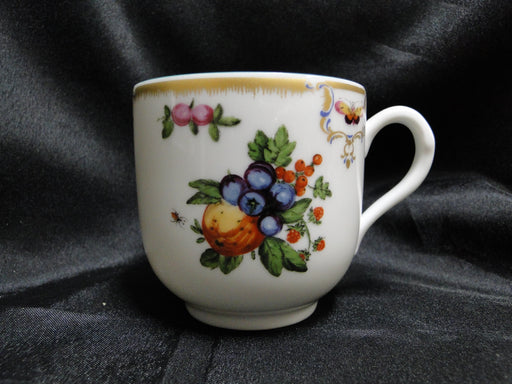 Mottahedeh Duke of Gloucester, Fruit: Flat Cup & Saucer Set, 2 3/4", Motif A