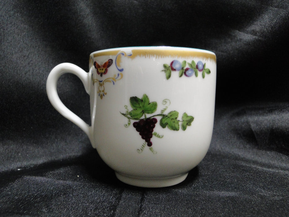 Mottahedeh Duke of Gloucester, Fruit: Flat Cup & Saucer Set, 2 3/4", Motif A