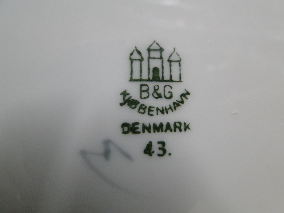 Bing & Grondahl Seagull: Square Serving Bowl, 9 3/4" x 2 5/8" Tall, #43