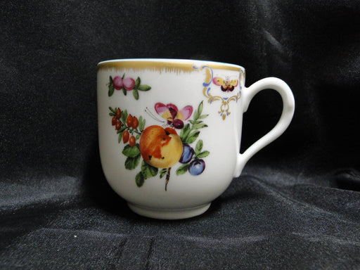 Mottahedeh Duke of Gloucester, Fruit: Flat Cup & Saucer Set, 2 3/4", Motif C