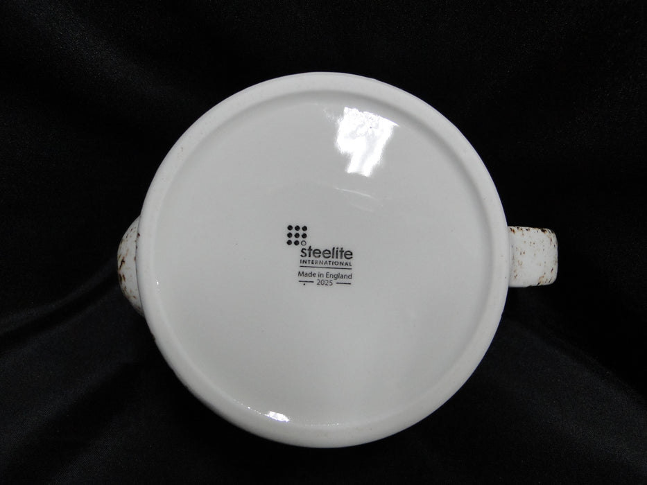Steelite Craft, England: NEW White Teapot Club w/ Lid, 4 1/2", 15 oz