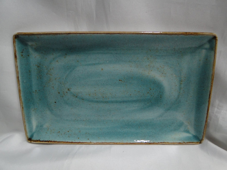 Steelite Craft, England: NEW Aqua Rectangular Tray (s), 10 1/2" x 6 3/8"