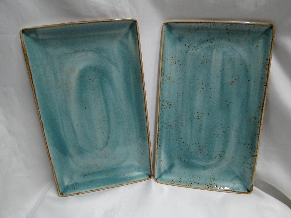 Steelite Craft, England: NEW Aqua Rectangular Tray (s), 10 1/2" x 6 3/8"