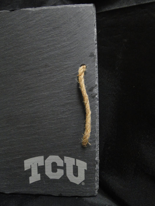 Rustic Farmhouse Twine: TCU Slate Chalkboard Cheeseboard Tray, 15 1/2"