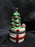 Christmas Tree with Presents: Hinged Trinket Box / Place Card Holder, 4" Tall