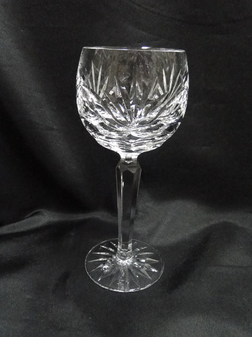 Waterford Crystal Ashling, Cut Fans & Panels: Wine Hock (s), 7 3/8" Tall, As Is