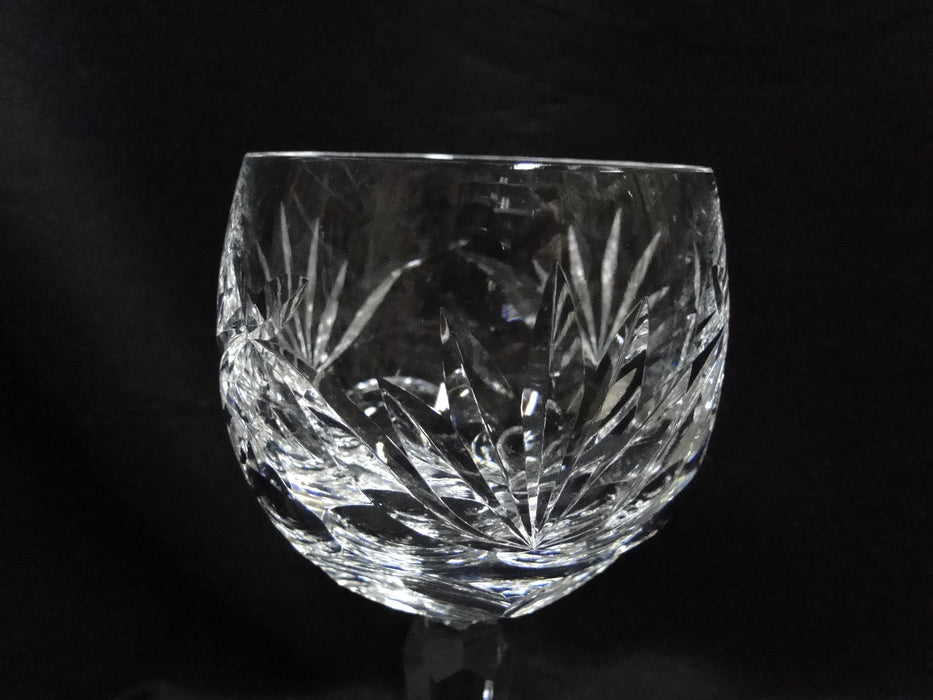 Waterford Crystal Ashling, Cut Fans & Panels: Wine Hock (s), 7 3/8" Tall