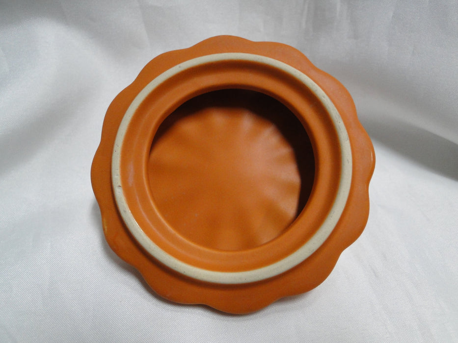 Ceramic Pumpkin Shape: Baker / Soup Bowl / Candy Dish w/ Lid,  14oz
