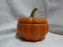 Ceramic Pumpkin Shape: Baker / Soup Bowl / Candy Dish w/ Lid,  14oz