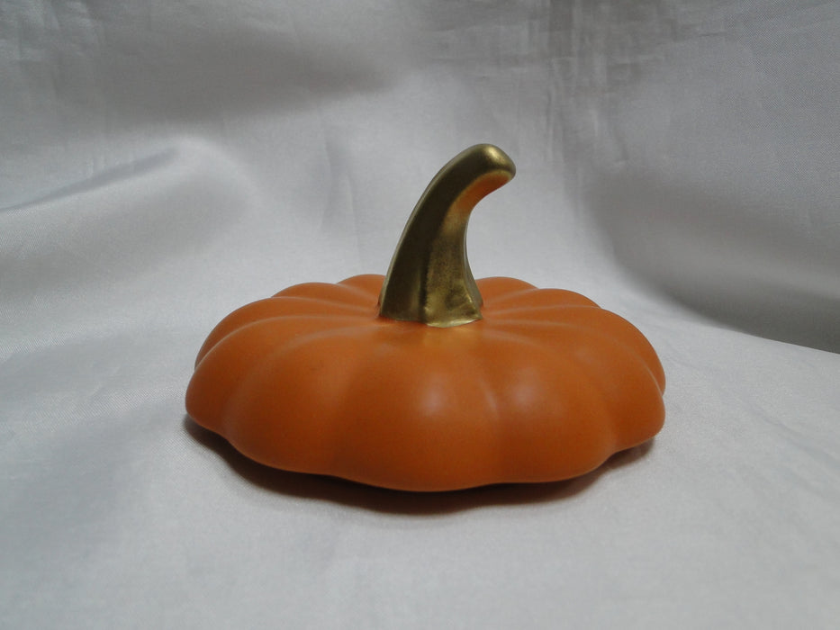 Ceramic Pumpkin Shape: Baker / Soup Bowl / Candy Dish w/ Lid,  14oz