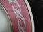 Minton Eton, Pink Band w/ White Design, Gold Trim: Salad Plate (s), 7 3/4"