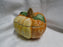 Ceramic Pumpkin Shape: Soup Bowl / Candy Dish w/ Lid, 14oz