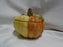Ceramic Pumpkin Shape: Soup Bowl / Candy Dish w/ Lid, 14oz, As Is